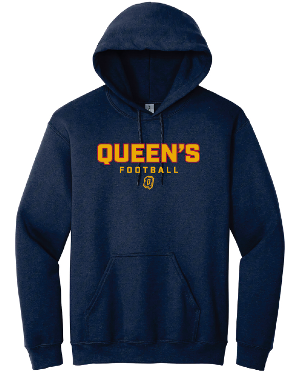 Navy Football Hoodie