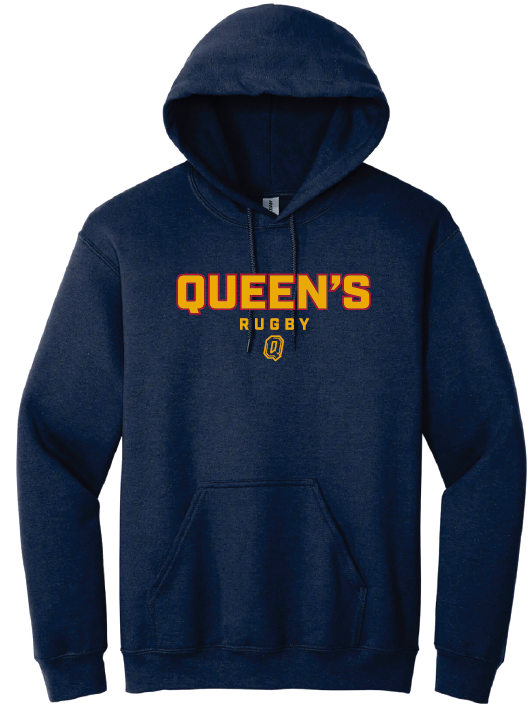 Navy Rugby Hoodie