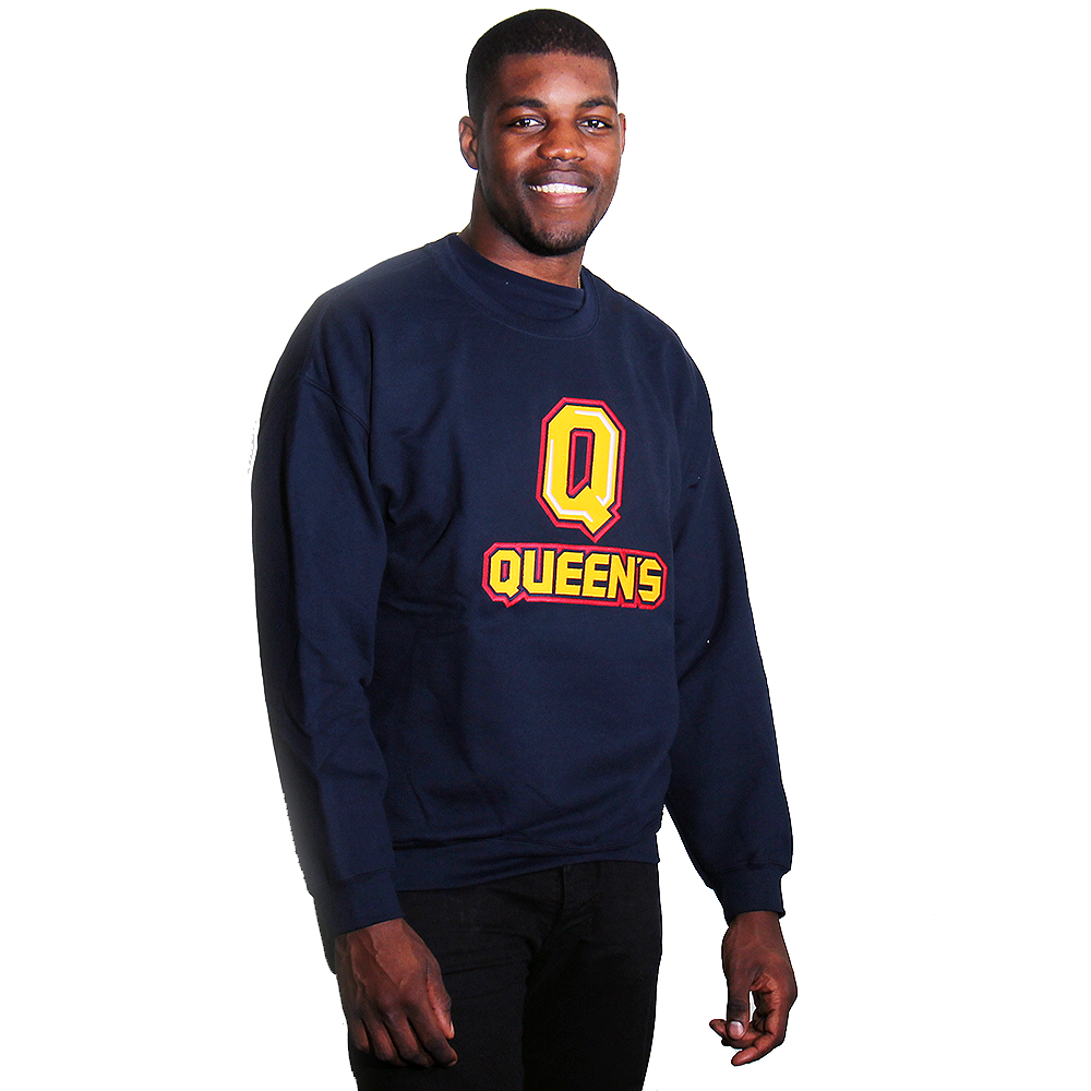 Athletics Crew Neck Sweatshirt - Queen's Q-Shop
 - 1