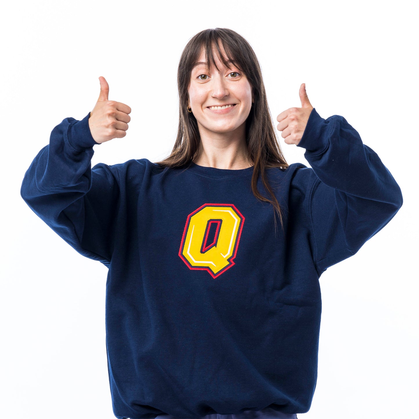 Crewneck Fleece with Q