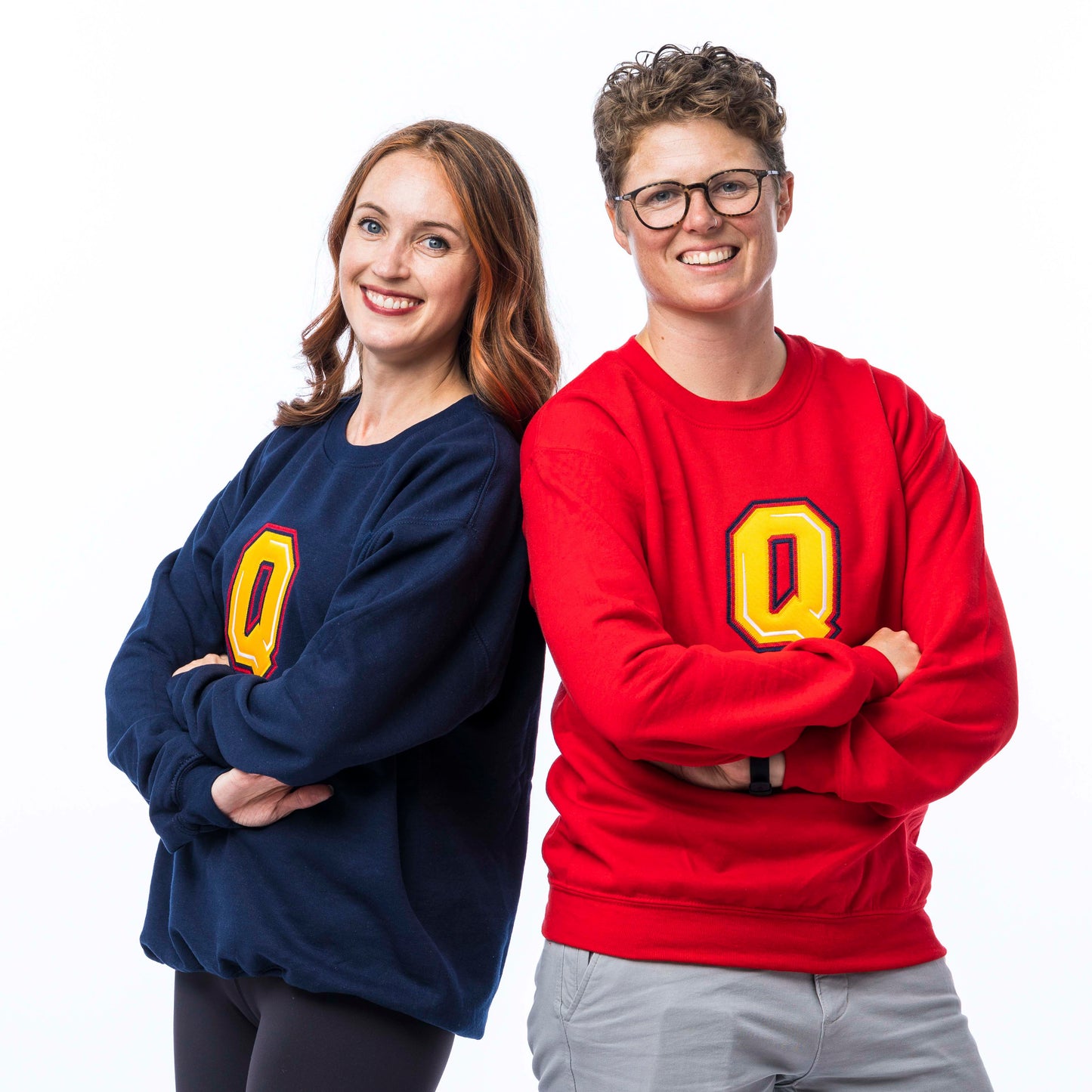 Crewneck Fleece with Q