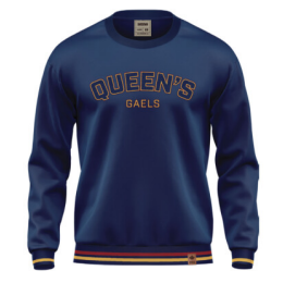 Crewneck Fleece with Queen's