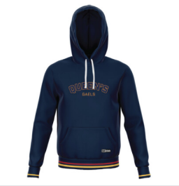 Navy Tri Colour Hoodie