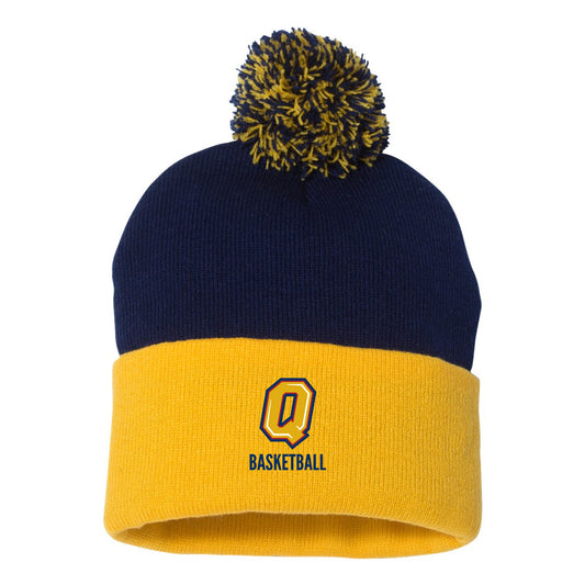 Basketball Gold & Navy Toque