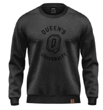 Grey Queen's Crewneck