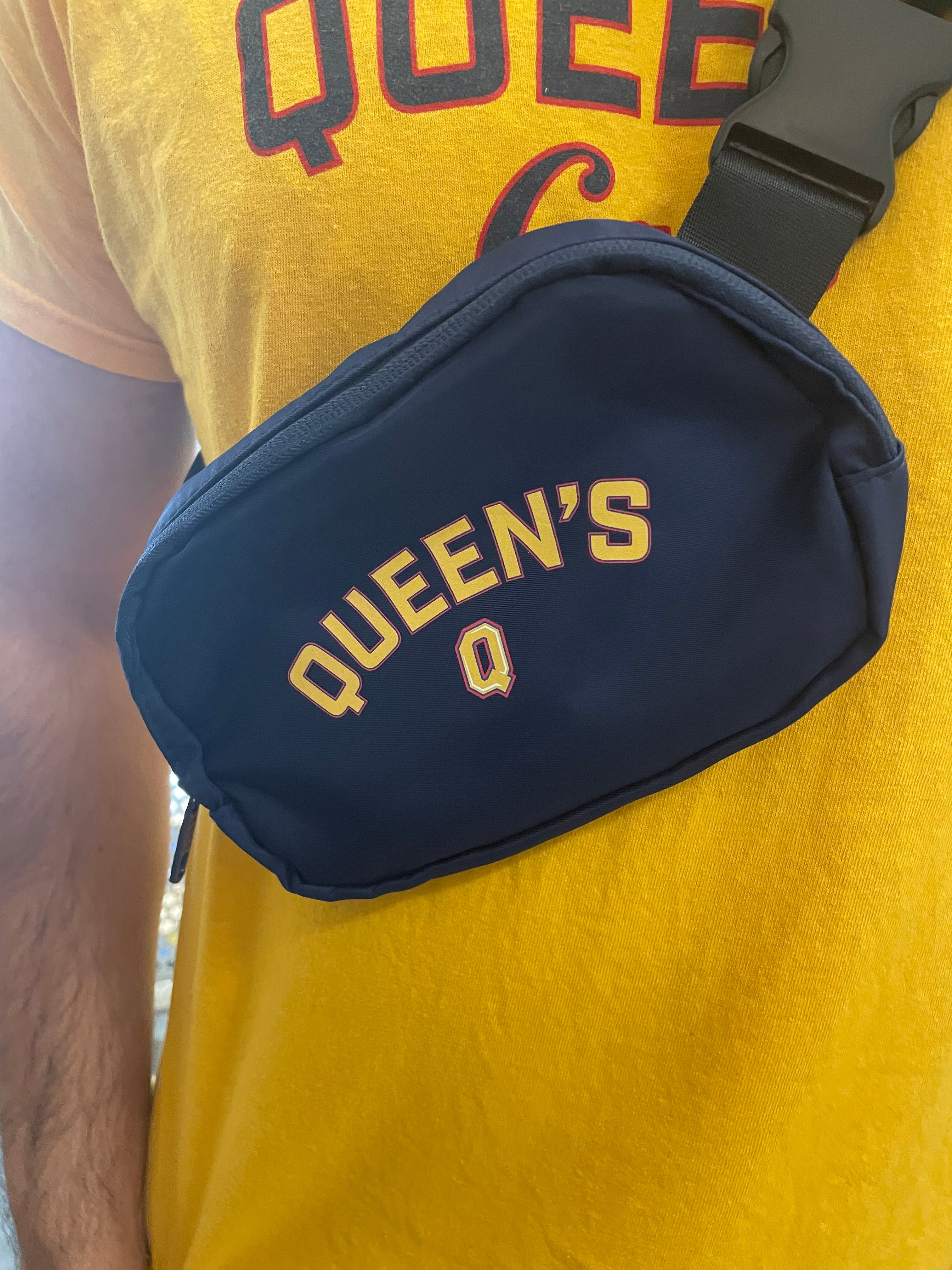 Navy blue fanny pack sale