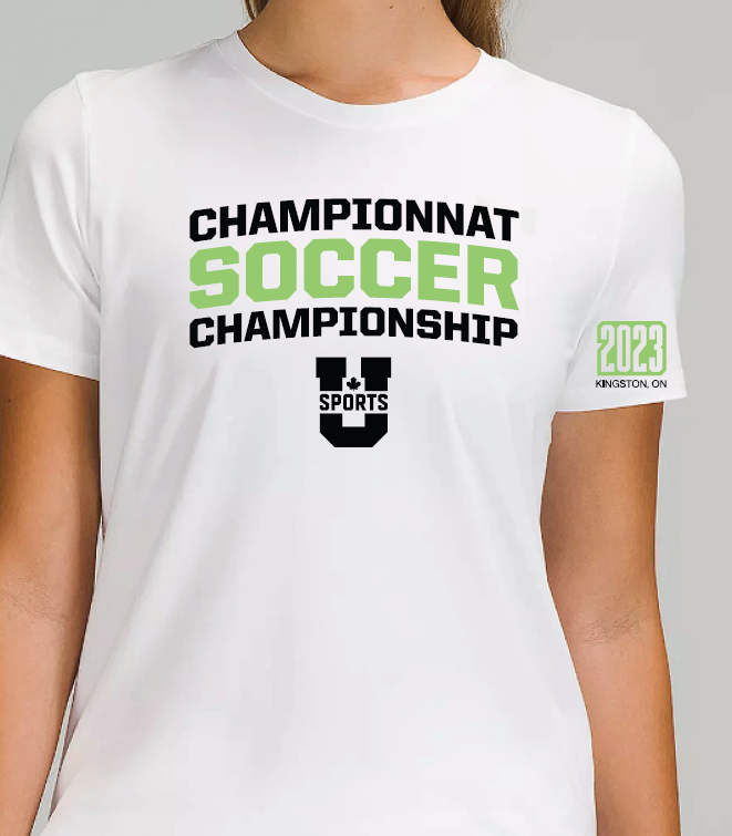 U SPORTS Souvenir Soccer T-Shirt 2023