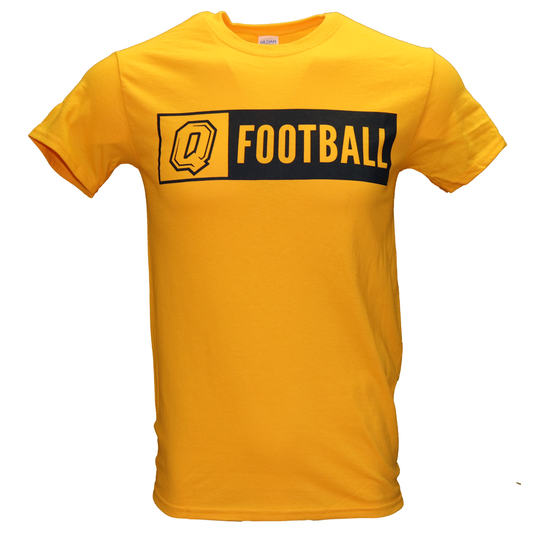 Gold Q Football T-Shirt